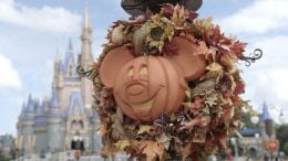Halloween decoration in Magic Kingdom Park