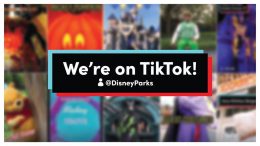We're on TikTok! @DisneyParks