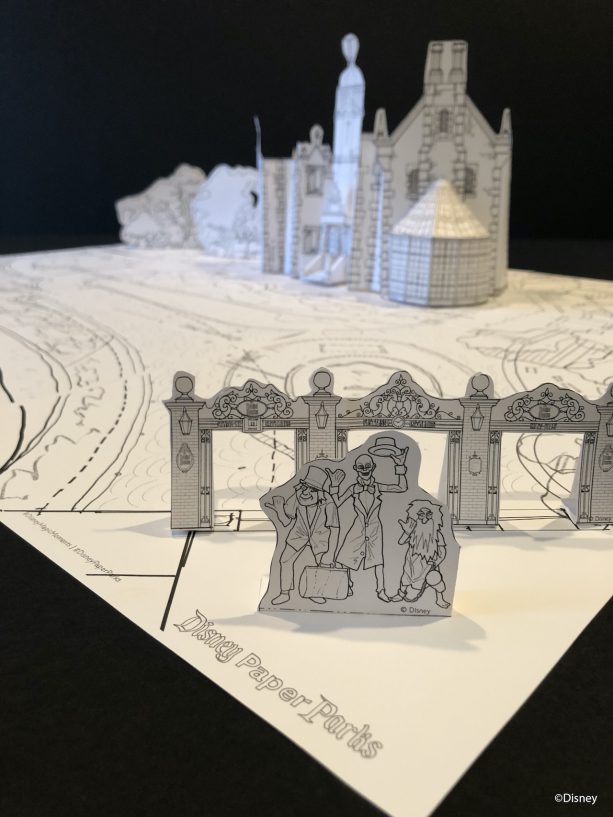 Disney Parks Blog Presents Disney Paper Parks Happy Haunts Edition