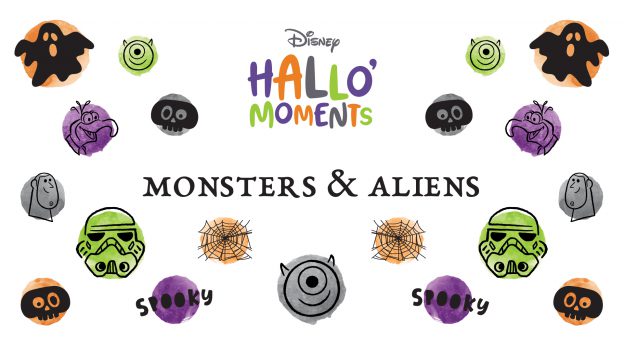 Disney HalloMoments Monsters and Aliens graphic
