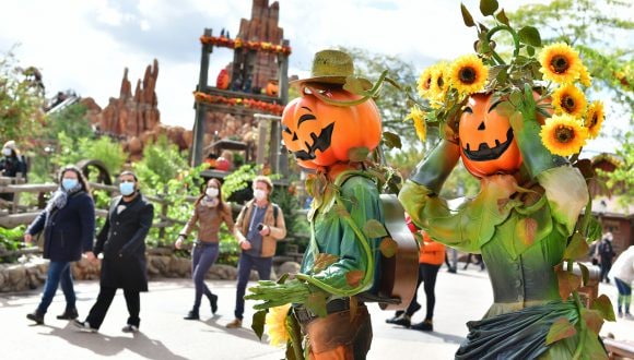 Halloween celebration at Disneyland Paris