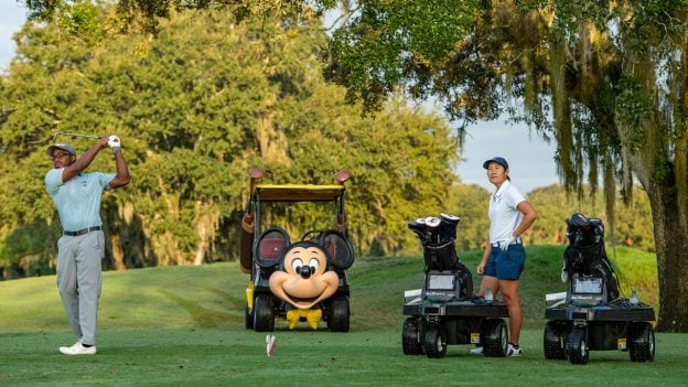 Robo Carts at Walt Disney World Golf