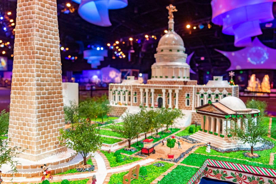 Celebrate Global Merriment at the Taste of EPCOT International Festival of the Holidays Presented by AdventHealth – Now Through Dec. 31 Gingerbread Display at EPCOT during Taste of EPCOT International Festival of the Holidays
