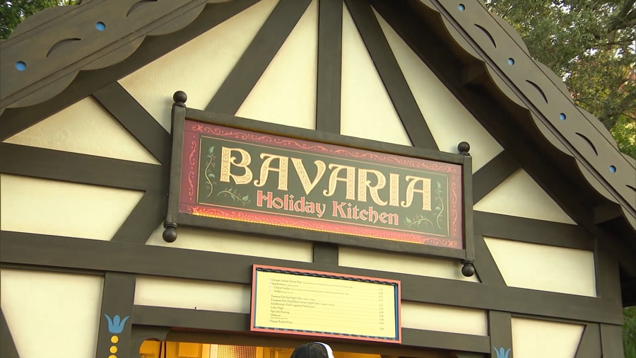 Bavaria Holiday Kitchen at EPCOT during the Taste of EPCOT International Festival of the Holidays presented by AdventHealth