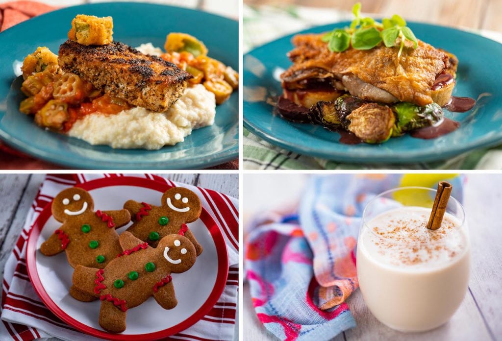 Offerings from Festival Favorites at the 2020 Taste of Epcot International Festival of the Holidays