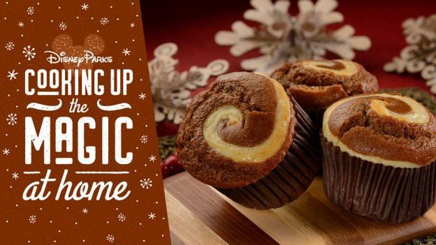 #DisneyMagicMoments: Cooking Up the Magic at Home — Celebrate National Gingerbread Day With Our Gingerbread Cream Cheese Muffin Recipe