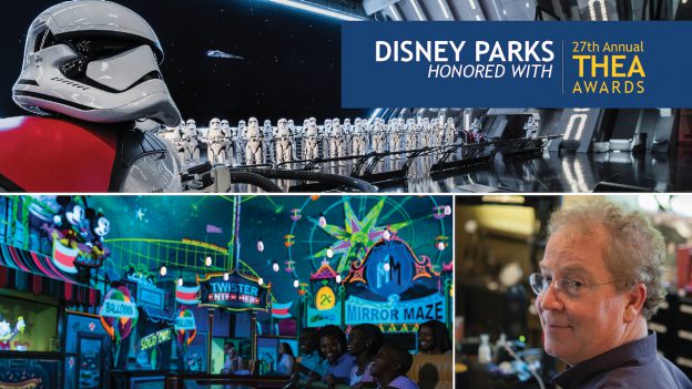 Themed Entertainment Association Honors Disney with Two Thea Awards for Outstanding Achievement and Recognizes Walt Disney Imagineering President Bob Weis for a Lifetime of Distinguished Achievements
