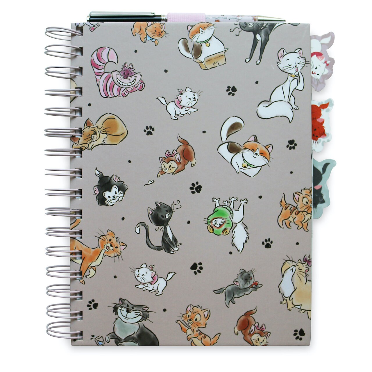 Disney Cats themed notebook