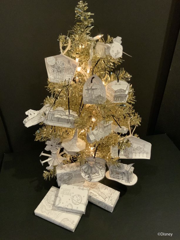 Disney Parks Blog Presents Disney Paper Parks Holiday Edition Designed
