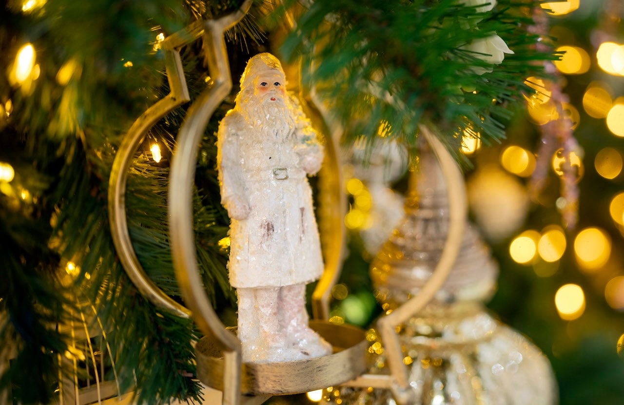 Holiday decorations at Disney’s Grand Floridian Resort & Spa