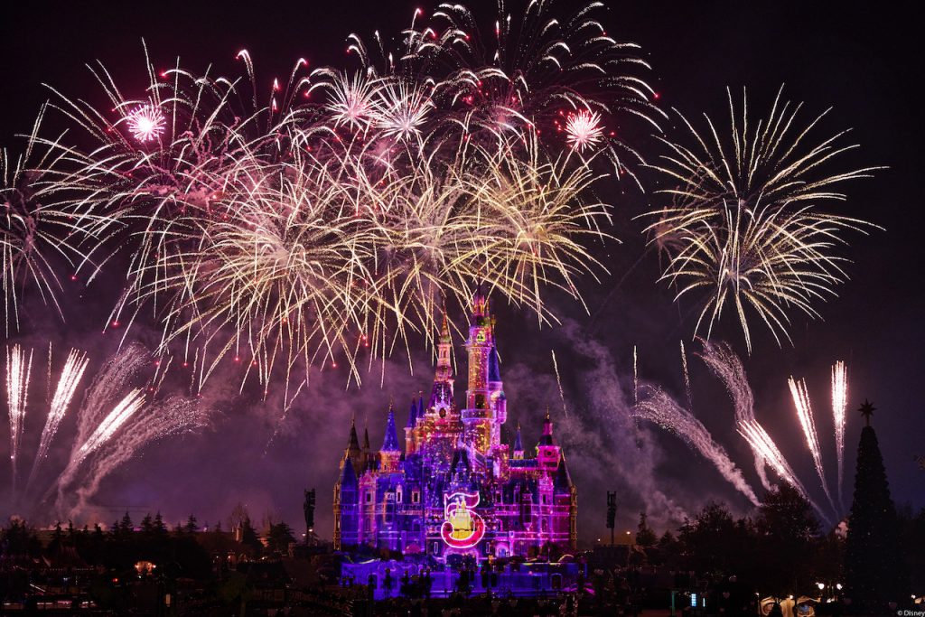 “Ignite the New Year” at Shanghai Disneyland