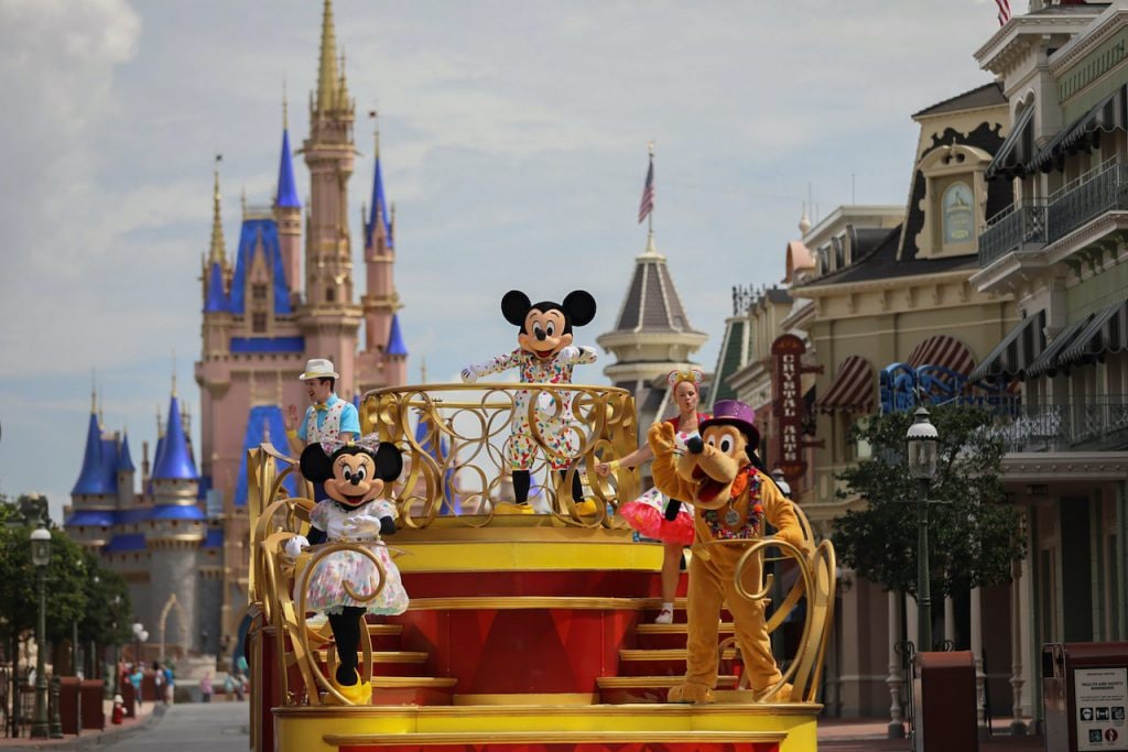 'Mickey and Friends Cavalcade' at Magic Kingdom Park