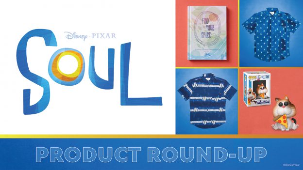 Collage of 'Soul' merchandise