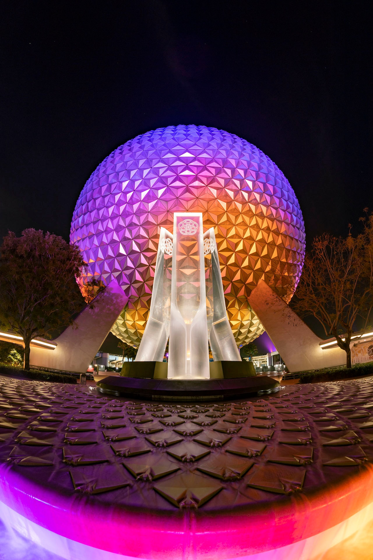 New Entrance Fountain at EPCOT