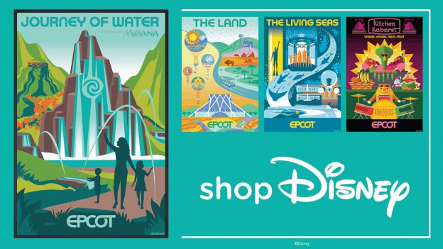 Screen Print Posters & Lithographs Inspired by EPCOT graphic