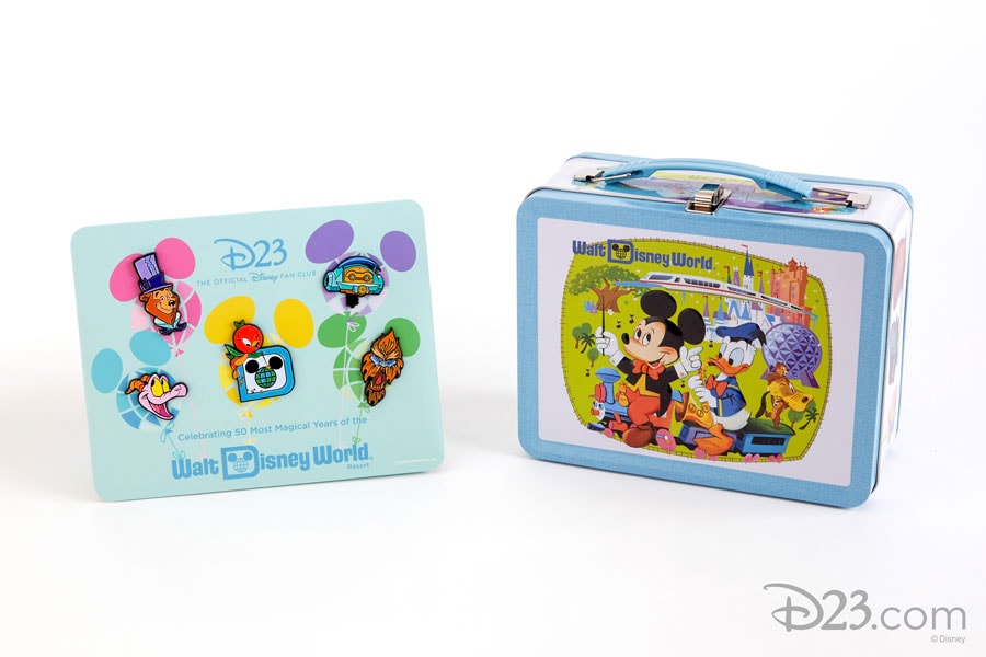 D23’s New Collector Set: Tin Lunchbox and Pin Set