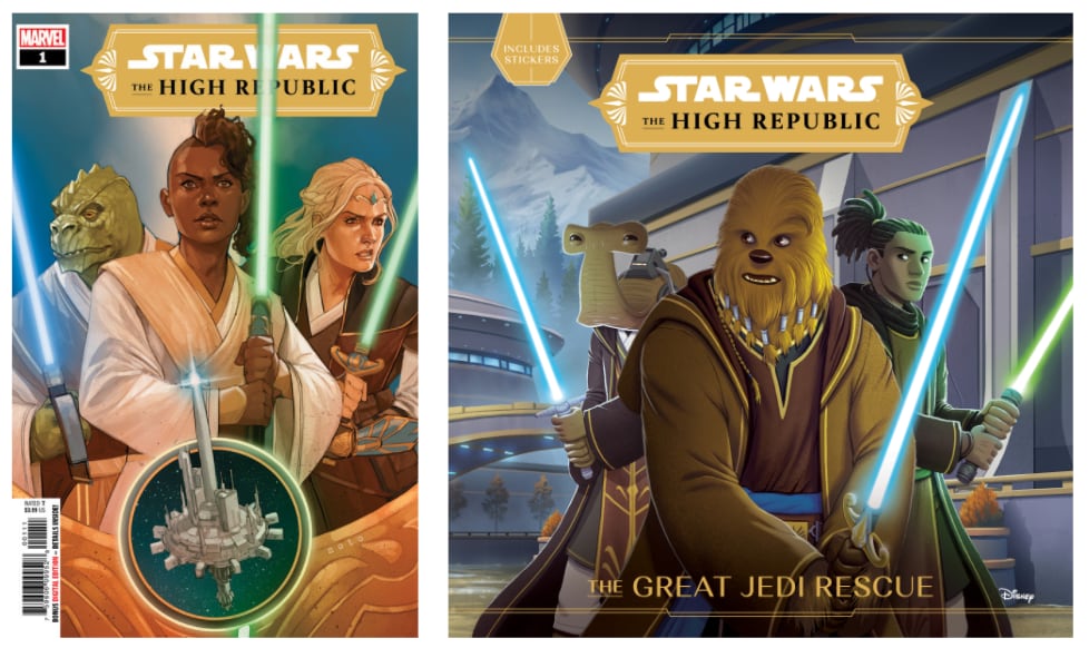 Star Wars: The High Republic book covers