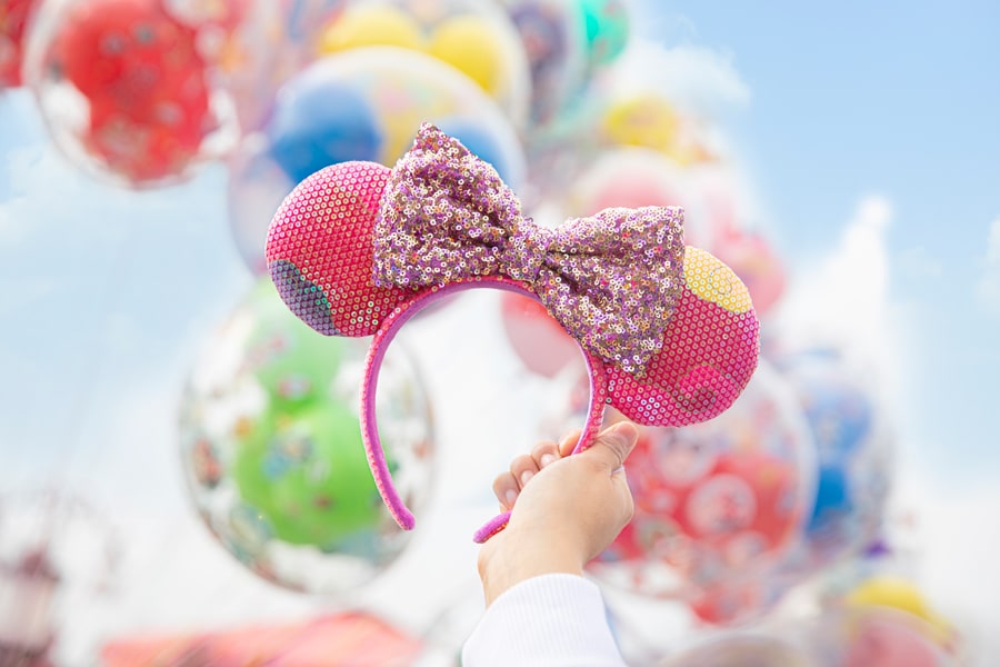 Shanghai Disney Resort   - Minnie ear headband with  Chinese auspicious cloud elements that represent good luck