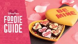 Disney Parks Foodie Guide to Valentine’s Season 2021 - Photo featuring Love Note Heart Piñata from The Ganachery at Disney Springs