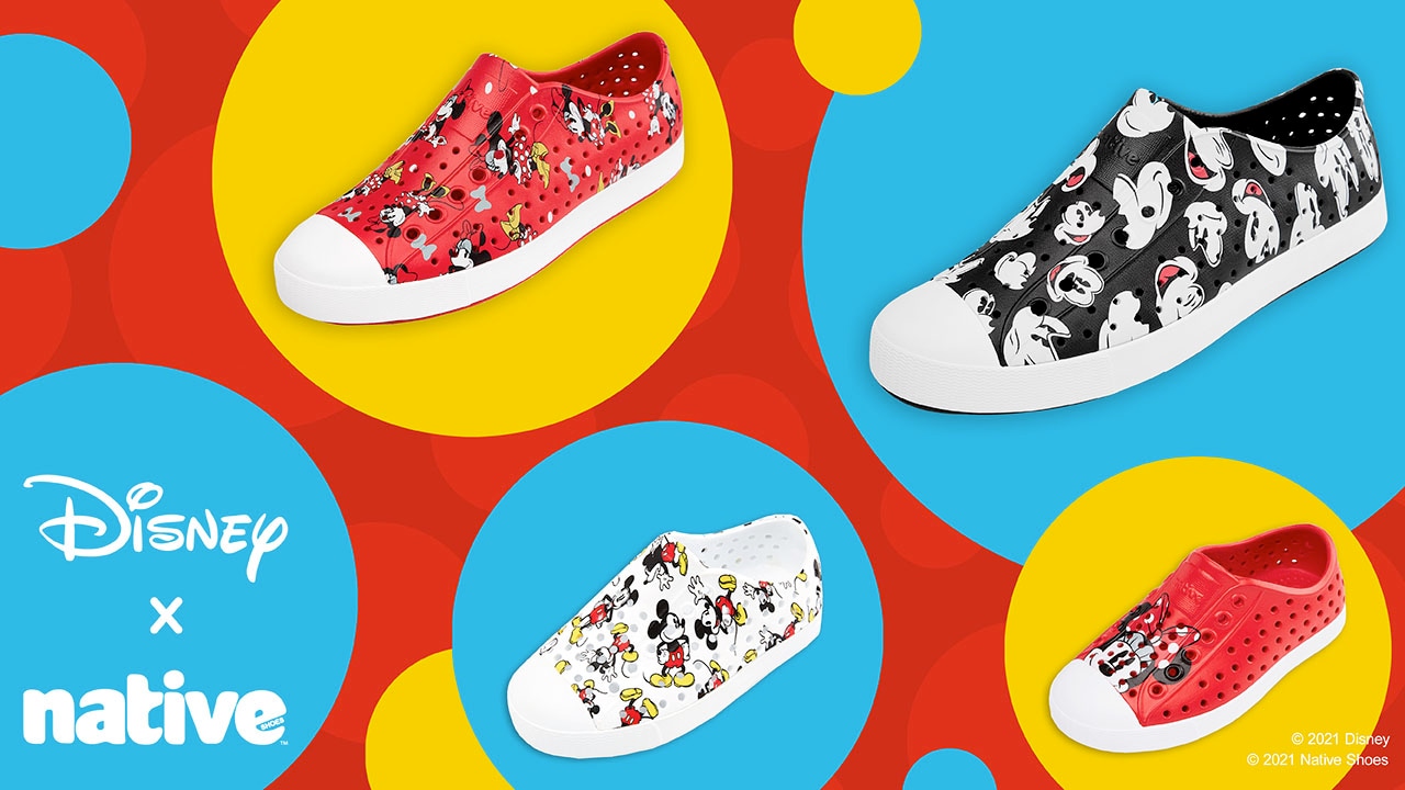 Disney Teams Up with Native Shoes for an All-New Collection Now Available  at  and Select Disney Parks, Coming Soon to Disney Stores |  Disney Parks Blog
