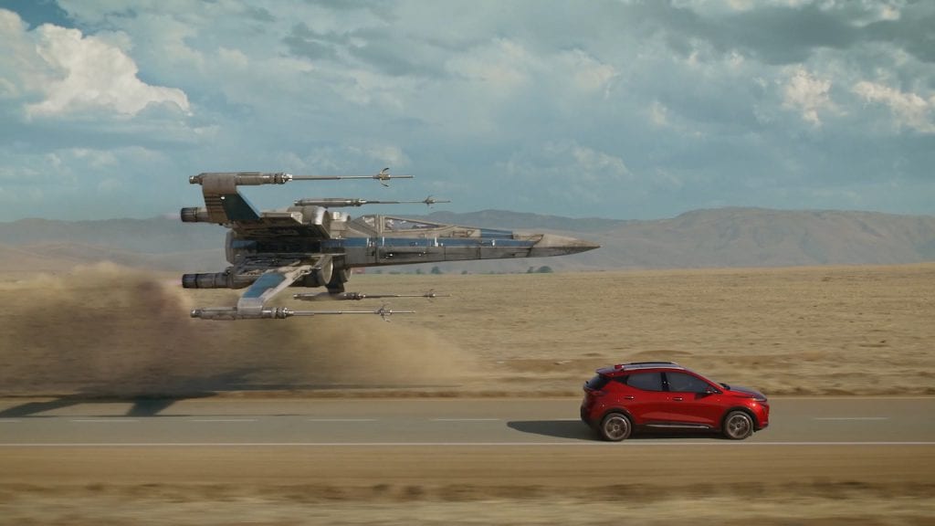 Scene from the new 2022 Chevy Bolt EUV commercial