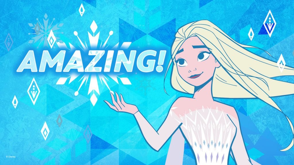 Graphic of Elsa from 'Frozen'