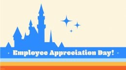 Employee Appreciation Day graphic for Disney cast members