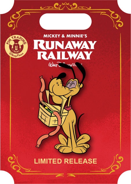 Mickey Mouse Runaway Railway Pluto pin