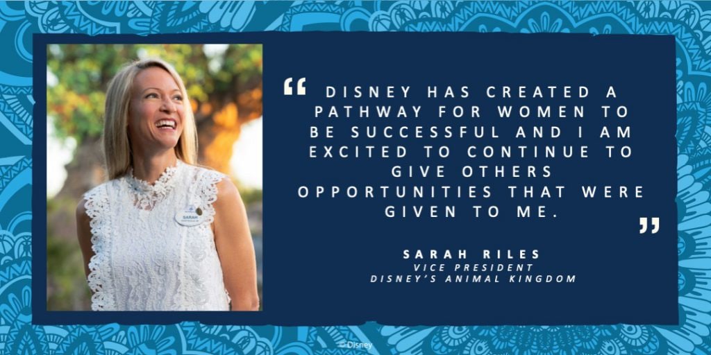 Sarah Riles, Vice Presidnet of Disney's Animal Kingdom
