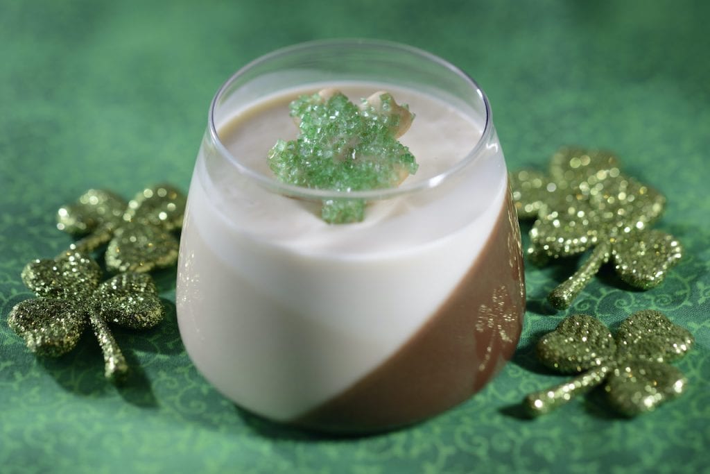 Luck of the Irish Coffee Panna Cotta from Gasparilla Island Grill at Disney’s Grand Floridian Resort & Spa