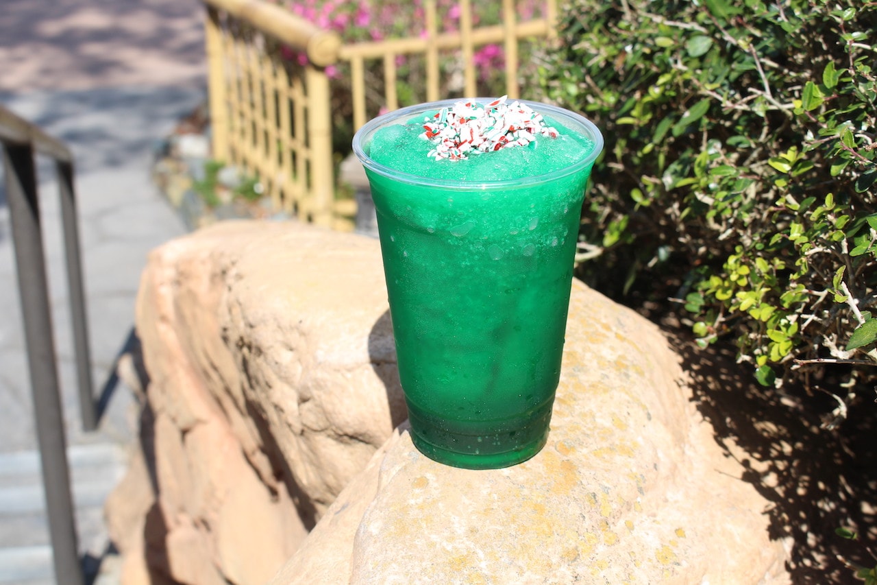 Peppermint Patty Slush from YeSake at Disney Springs
