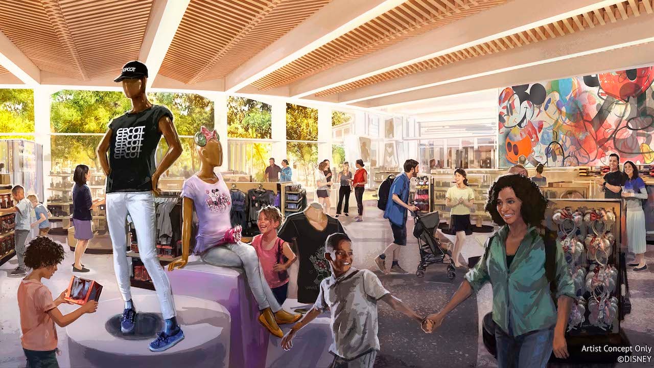New Creations Shop Opening this Summer at EPCOT – the Next Milestone in the  Park's Historic Transformation