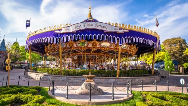 King Arthur Carrousel at Disneyland park