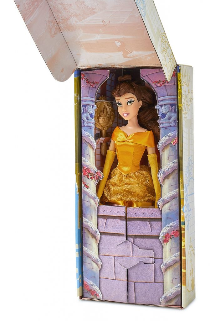 Belle doll in new new plastic-free packaging