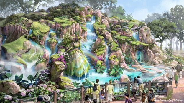 Artist concept of Tokyo DisneySea’s new themed port Fantasy Springs
