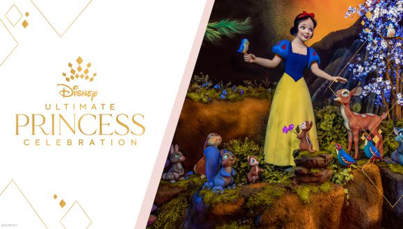 The Ultimate Princess Celebration graphic with Snow White