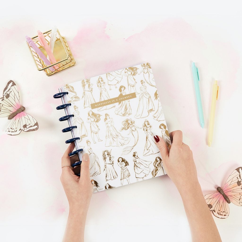 The Disney Princess collection of The Happy Planner
