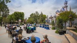 Seven Disneyland Resort cast members who marked 50 years of service in 2020, and one who marked 55, were recently honored at Sleeping Beauty Castle for a special service award ceremony