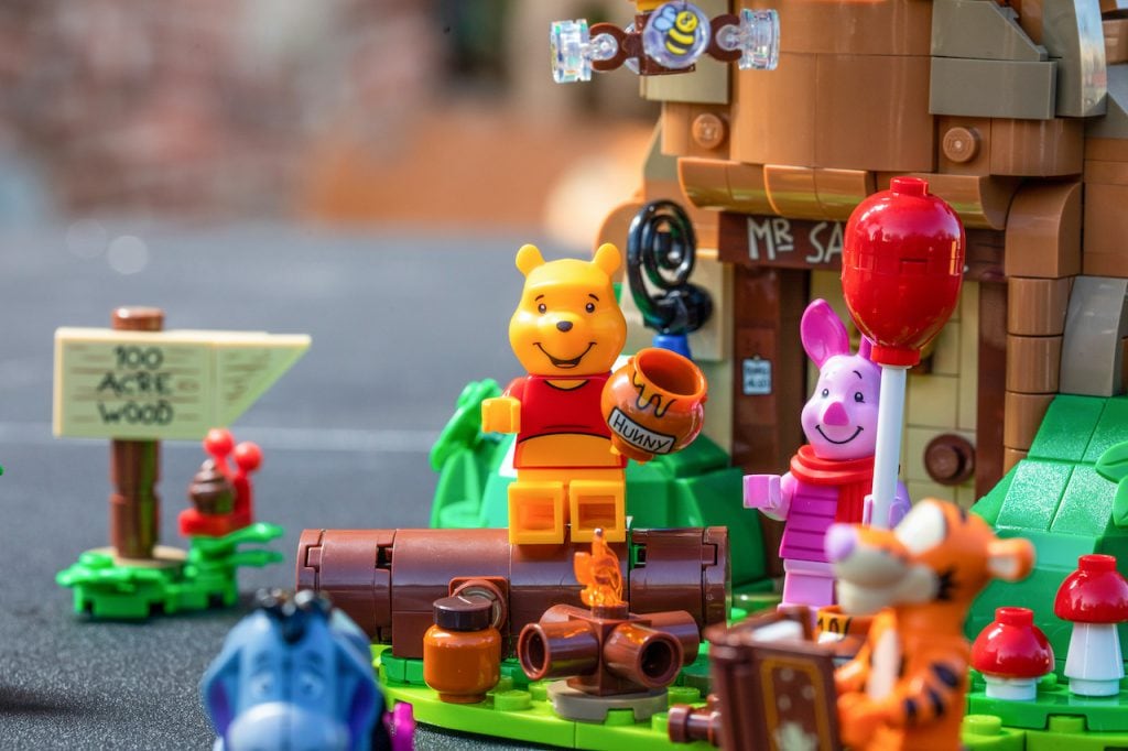 Winnie the pooh online lego set