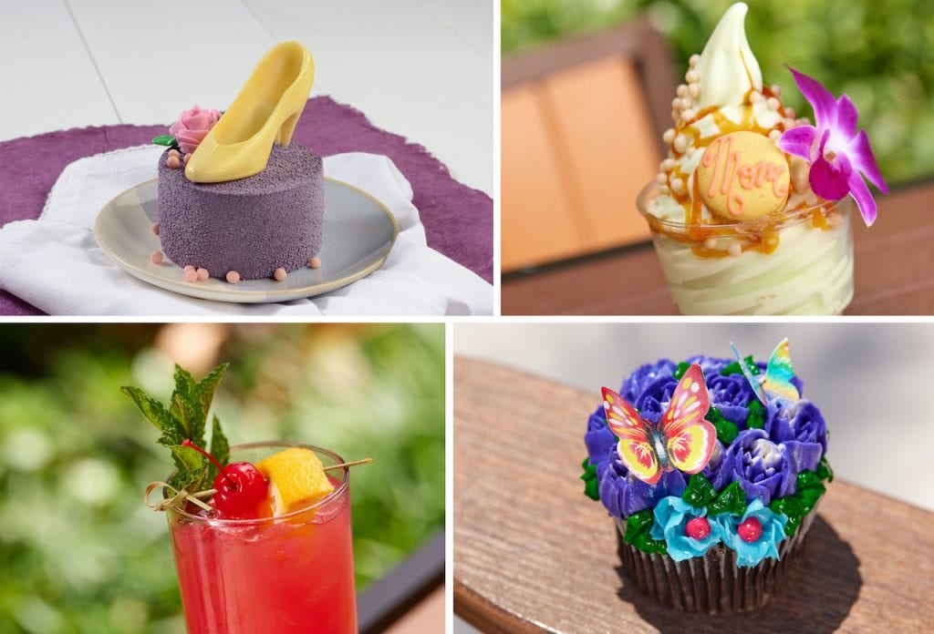 Collage of Mother's Day treats from Walt Disney World Resort