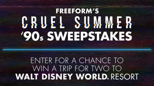 ‘Cruel Summer’ ‘90s Sweepstakes graphic