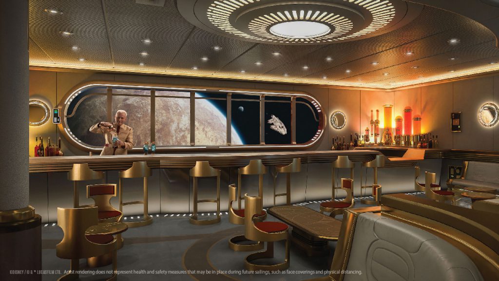 Hyperspace Lounge coming to the Disney Wish