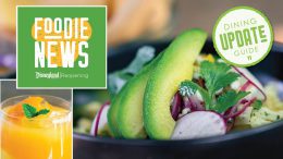 Collage of food offerings at Disneyland Resort