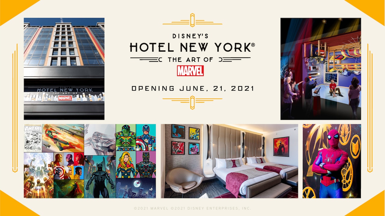 Disney S Hotel New York The Art Of Marvel Opening June 21 At Disneyland Paris Bookings Opening May 18 Disney Parks Blog