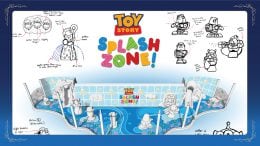 Disney Wish: Toy Story Splash Zone Artist Concept