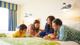 Family at Disney’s Paradise Pier Hotel
