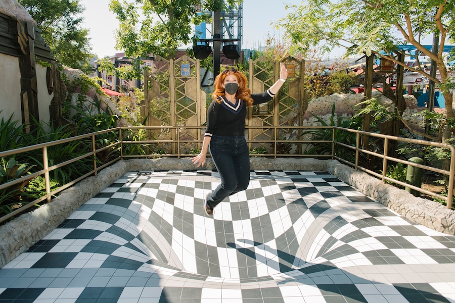 ESPN’s Rachel Nichols from “The Jump” explored the mysterious Ancient Sanctum at Avengers Campus at Disney California Adventure park