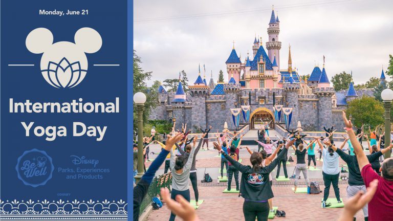 Dia Internacional do Yoga é celebrado nos parques Disney