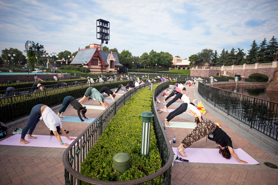 Cast Members Find Magic in Mindfulness on International Yoga Day
