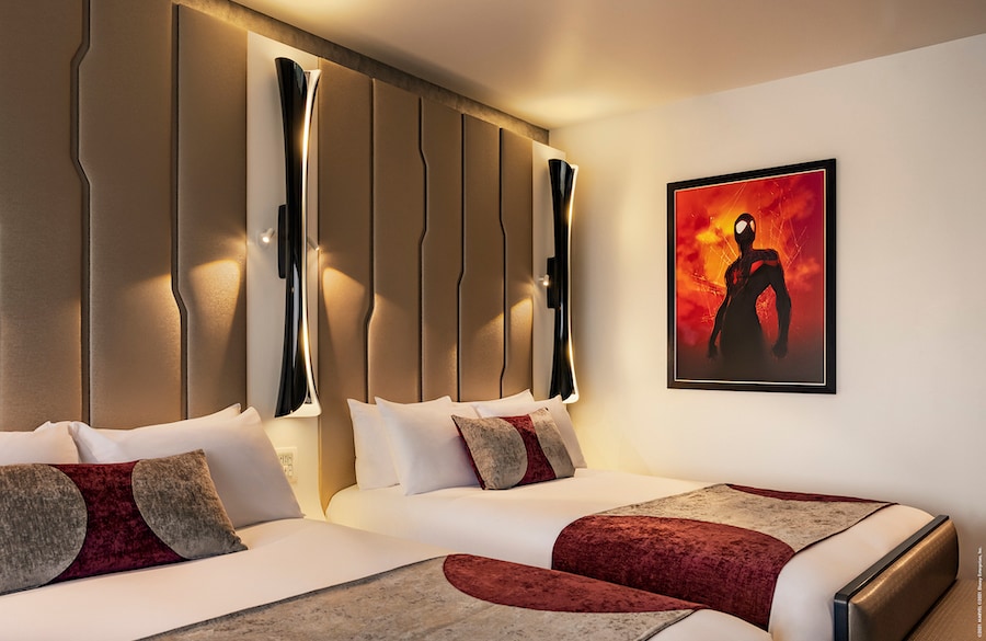 Room at Disney’s Hotel New York – The Art of Marvel